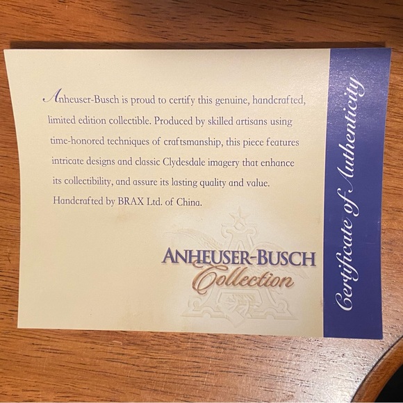 🍺 2012 BUDWEISER STEIN 🍺  NWT - Picture 10 of 11